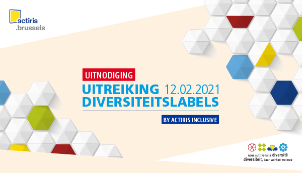 Save the date - uitreiking 12.02.2021 Diversiteitslabels